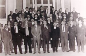 المؤتمر التأسيسي للحزب الوطني سنة 1947.