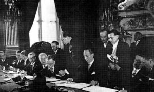 توقيع معاهدة عام 1936.