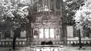 قصر عبد الرحمن باشا اليوسف حيث كانت تعقد اجتماعات الحزب السوري الوطني (من أرشيف موقع التاريخ السوري).