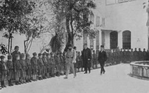 جمال باشا في دمشق سنة 1915.