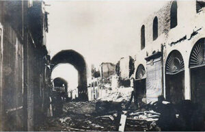 أسواق دمشق صباح يوم 20 تشرين الأول 1925.