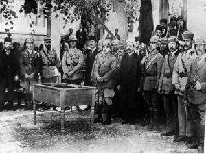 الأمير زيد في دمشق عام 1918.